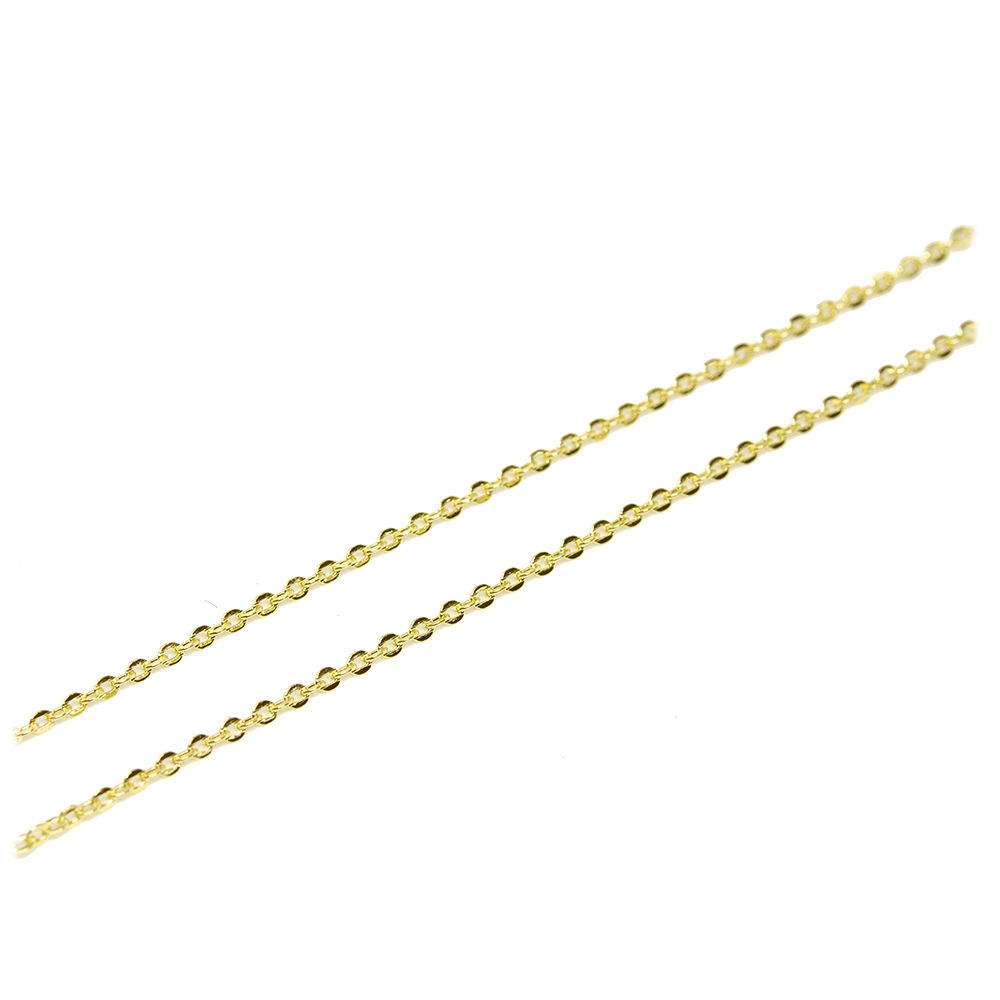 Corrente Malha Bal�o em Ouro 18 Kilates - 25300